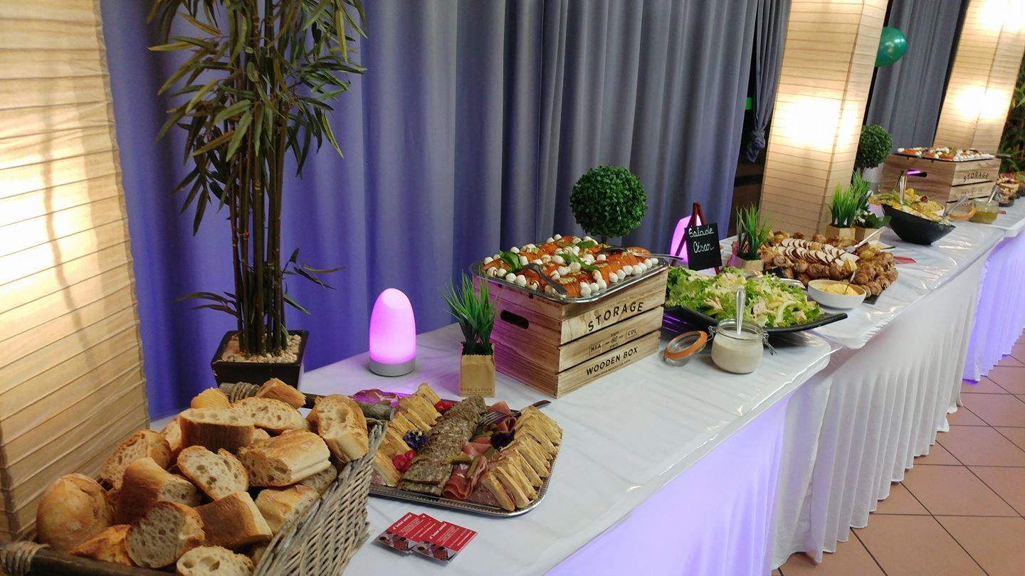 Buffet apéritif dînatoire